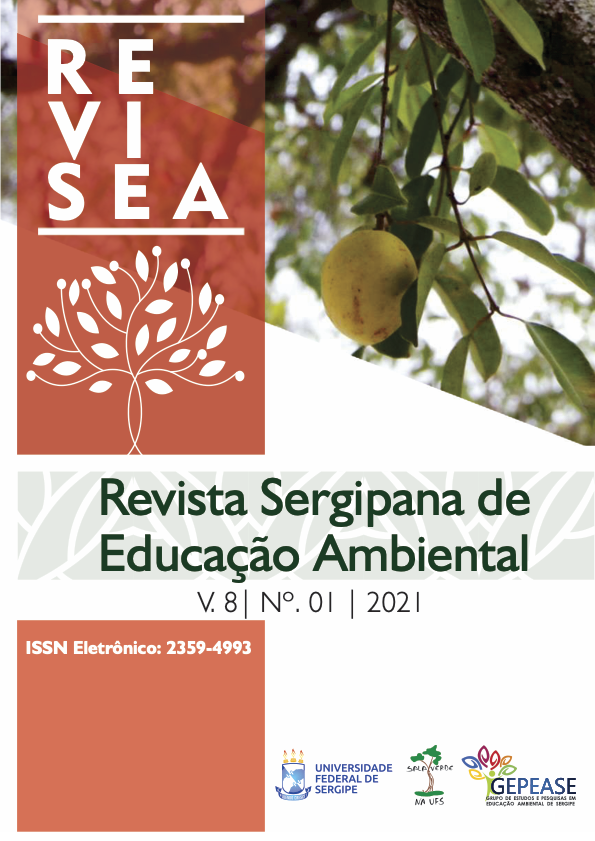 					Visualizar v. 8 n. 1 (2021): Revista Sergipana de Educação Ambiental
				