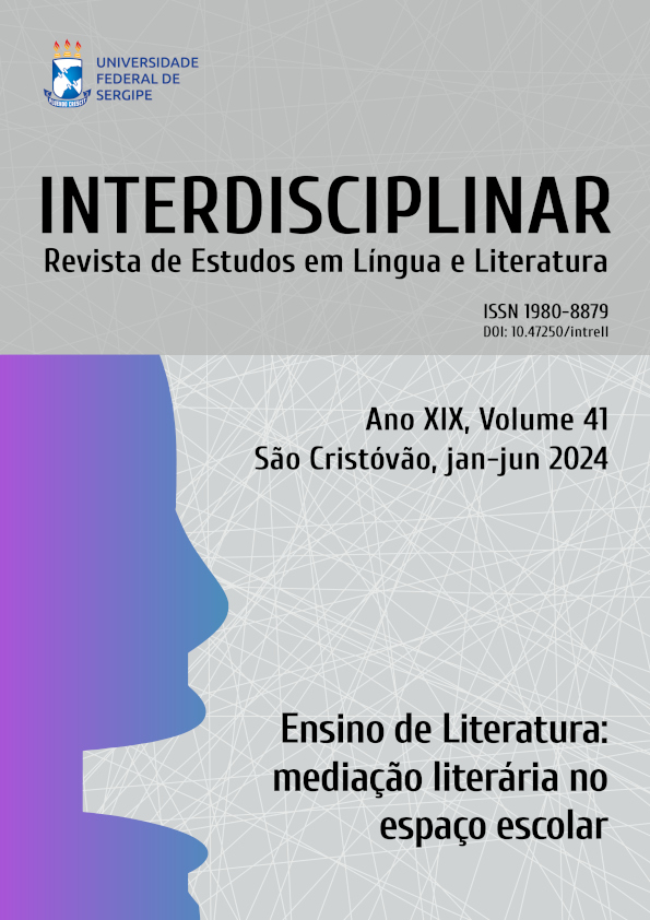 					Ver Vol. 41: Ano XVIII - jan-jun de 2024 | Ensino de Literatura: mediação literária no espaço escolar
				