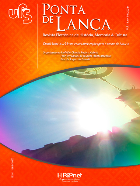 					Ver Vol. 18 Núm. 34 (2024): Ponta de Lança: Revista Eletrônica de História, Memória & Cultura
				