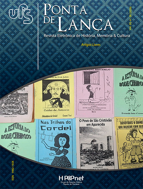 					Visualizar v. 20 n. 38 (2026): Ponta de Lança: Revista Eletrônica de História, Memória & Cultura
				