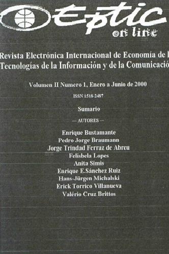 					Visualizar v. 2 n. 1 (2000): Revista Electrónica Internacional de Economía Política de las Tecnologías de la Informacíon y la Comunicación
				