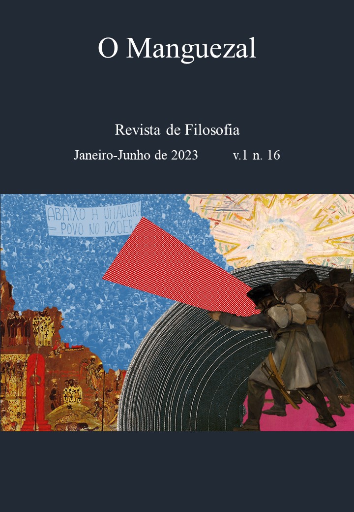 					Visualizar v. 1 n. 16 (2023): O Manguezal – Revista de Filosofia v.1, n. 16, jan. - jun. 2023.
				
