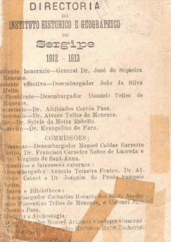 					Visualizar n. 1 (1913): Revista do Instituto Histórico e Geográfico de Sergipe, Ano I, 1º Trimestre
				